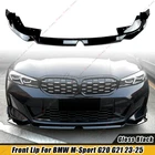 For 2023-2026 Bmw M340I G20 Lci Sport Psm Style Gloss Black Front Bumper Lip New. Price: $59.98.