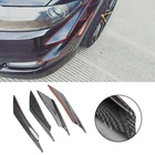 4 Universal Front Bumper Fins Body Splitter Spoiler Canards Carbon Fiber Look New. Price: $18.70.