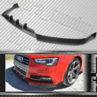 3PCS Front Bumper Spoiler Lip For 2013-2016 Audi A5 / S5 (unpainted Black) New. Price: $94.99.