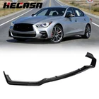 For Infiniti Q50 Sport 18-23 24 Glossy Black Front Bumper Lip Spoiler Splitter New. Price: $41.37.