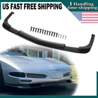 ZR1 Style Matte Black Front Bumper Lip Splitter Kit For 1997-2004 Corvette C5 New. Price: $89.95.