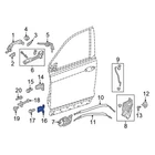 For Honda Pilot 2016-2022 67460TG7A01ZZ Front Left Lower Door Hinge New. Price: $59.09.