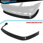 03-04 Ford Mustang Mda V2 Style Pu Front Bumper Lip Splitter Unpainted Black New. Price: $179.99.