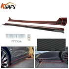 Kuafu Carbon Fiber Style Side Skirts Extension For 2017-2023 Tesla Model New. Price: $102.35.