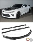 For 16-24 Camaro T6 Style Glossy Black Front Lip Splitter & Side Skirts New. Price: $3329.98.