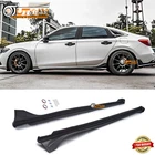 Gloss Black For 22-25 Honda Civic Sedan Hatchback Rs Style Side Skirt Extension New. Price: $152.93.
