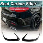 For Benz C292 GLE450 GLE63 Amg Coupe 16-19 Real Carbon Rear Bumper Canards Fins New. Price: $179.54.