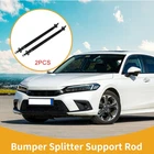 2PCS 150MM/5.91IN Adjustable Front Bumper Lip Splitter Strut Support Bars Black New. Price: $15.99.