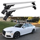 For Audi A4 B9 S4 48" Top Roof Rack Cross Bar Luggage Cargo Carrier Aluminum New. Price: $159.31.