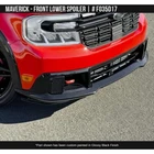 Fits 22-24 Maverick Air Design Urethane Front Dam Splitter Black FO35D17 New. Price: $393.02.