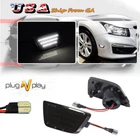 White Led Smoke Front Bumper Side Marker Lights Pair For 2011-2015 Chevy Cruze New. Price: $19.99.