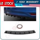 33" Black Car Rear Body Bumper Lip Diffuser Shark Fin 7 Spoiler Wing Chassis Abs New. Price: $32.79.