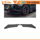 2X Rear Bumper Lip Diffuser Splitter Canard Protector Carbon Fiber Look New. Price: $28.99.