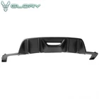 Fits 15-17 Ford Mustang Rear Diffuser Hn Style Bumper Lip 3PC Matte Black Pp New. Price: $149.99.