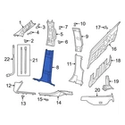 For Ram 3500 2024-2025 1MH96TX7AD Right Upper Door Pillar Post Trim Set New. Price: $84.41.