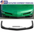 ZR1 Style Matte Black Front Bumper Lip Splitter Spoiler For 1997-04 Corvette C5 New. Price: $89.95.