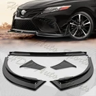 For 2018-2020 Toyota Camry Xse Painted Blk Front Bumper Lip Splitter Spoiler New. Price: $95.99.