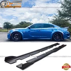 For 2015-2023 Dodge Charger Side Skirts Splitter Matte Black Extension Kit New. Price: $138.76.