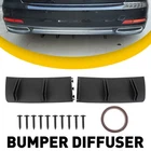 Fit Honda Accord Rear Civic Lip Bumper Diffuser Fin Shark Spoiler Wing Splitter New. Price: $27.54.