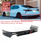 For Toyota Camry Xse 18-2024 Yofer V1 Gloss Black Add-on Rear Bumper Diffuser New. Price: $179.99.