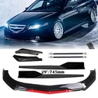 Front Bumper Lip Splitter Spoiler Gloss Black Red For Acura Tsx A-spec Body New. Price: $129.99.