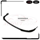 Fits Toyota Camry 2018+ Glossy Blk Front Spoiler Lip Bumper Protector Body Kits New. Price: $43.92.