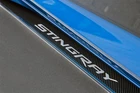 C7 Corvette Stainless Steel & Carbon Fiber Side Skirts Rockers - Stingray Logos New. Price: $851.35.