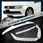 Painted White For 2015-18 Volkswagen Jetta MK6 Front Lip+ Rear Trunk Lid Spoiler New. Price: $176.41.