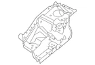 Genuine Nissan Fender Apron F4121-3SHMA New. Price: $328.70.
