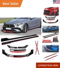 4PCS Front Bumper Lip Chin Spoiler Splitter Diffuser Air Dams Fit 72.2" Width... New. Price: $164.79.