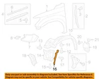 Toyota Oem 14-21 Tundra Fender Components-liner Extension Seal 538820C050 New. Price: $25.97.
