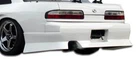 89-94 Fits Nissan 240SX 2DR Type Duraflex Rear Body Kit Bumper 104239 New. Price: $478.00.