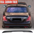Fits Mercedes Benz S-class W222 S63 S65 Rear Roof Spoiler Wing Real Carbon New. Price: $135.84.