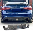 For Infiniti Q50S 2018-2024 Real Carbon Rear Bumper Diffuser Lip Body Kits New. Price: $331.55.
