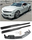 For 10-13 Camaro Ss Eos ZL1 Style Abs Plastic Front Lip Splitter & Side Skirts New. Price: $3329.98.