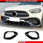 Glossy Black Front Bumper Vent Hole Cover Body Kit For 22-26 Benz W206 C300 Amg New. Price: $75.99.