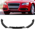 Glossy Black Fits 2009-2012 Audi A4 B8 S-line Bumper Front Lip Spoiler New. Price: $78.95.