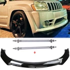 Front Bumper Lip Spoiler Splitter + Strut Rods For Jeep Grand Cherokee SRT8/SRT New. Price: $95.11.