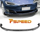 Carbon For 2016-2020 Tesla Model Stp-style Front Bumper Splitter Lip New. Price: $102.34.