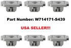 Set Of 6 Door/under Cover Nuts! Fits Ford Edge Escape Focus Lincoln Mkc Mkx Etc New. Price: $16.95.