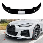 For Bmw G26 M440I I4 M50 Gran Coupe 21-26 V1 Style Glossy Black Front Bumper Lip New. Price: $75.99.