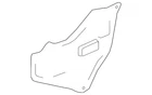 Genuine Honda Door Water Deflector 72361-TBA-A11 New. Price: $128.81.