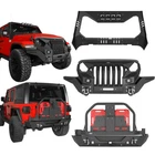 Hooke Road Front Rear Bumper Windshield Frame Steel For Jeep Wrangler Jl/jt 18+ New. Price: $709.29.