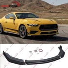 For 2024-2026 Mustang Wrap Style Gloss Black Corner Front Bumper Lip 3PCS New. Price: $93.41.