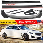 Carbon Fiber Front Bumper Lip Side Skirt Strut Rods For Cadillac Cts-v New. Price: $149.99.