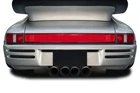 74-93 Porsche 964 Turbo Look Duraflex Rear Body Kit Bumper 120288 New. Price: $1052.00.