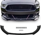 Scitoo Plastic Front Lip Spoiler 2015-2017 Ford Mustang Glossy Bumper New. Price: $39.06.