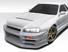 For 1989-1994 Skyline 2DR Duraflex R324 Conversion Front Bumper Cover Pi New. Price: $533.00.