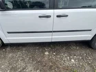 08-20 Dodge Caravan Left Rocker Moulding Front Extension White PC:PW7 55K 55585 Used. Price: $108.00.