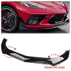 For Chevy Corvette C8 2020-2025 Lower Front Bumper Lip Spoiler Splitter Body Kit New. Price: $75.99.